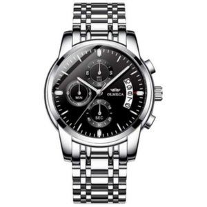 Sporty Men's Casual Chronograph Wrist Watch